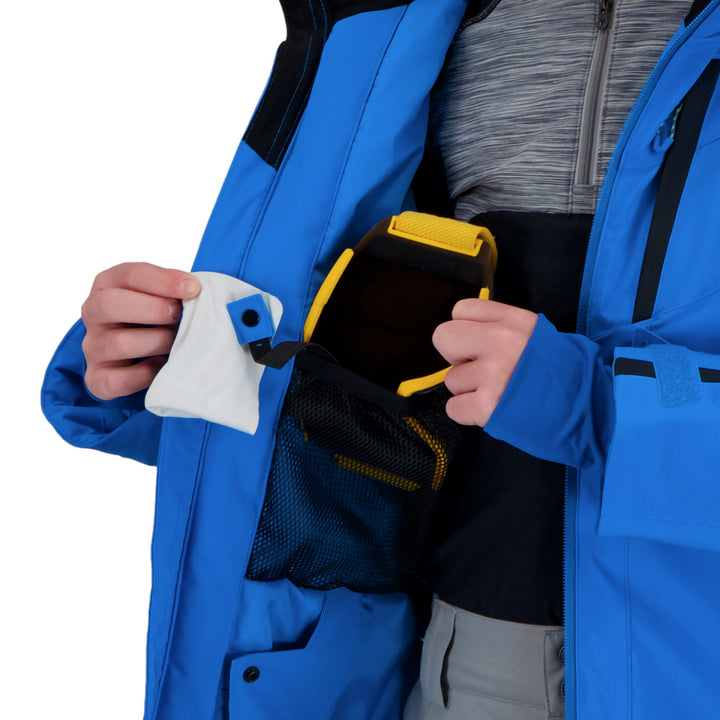 Obermeyer Mach 12 Jacket - Boys' Blue Vibes