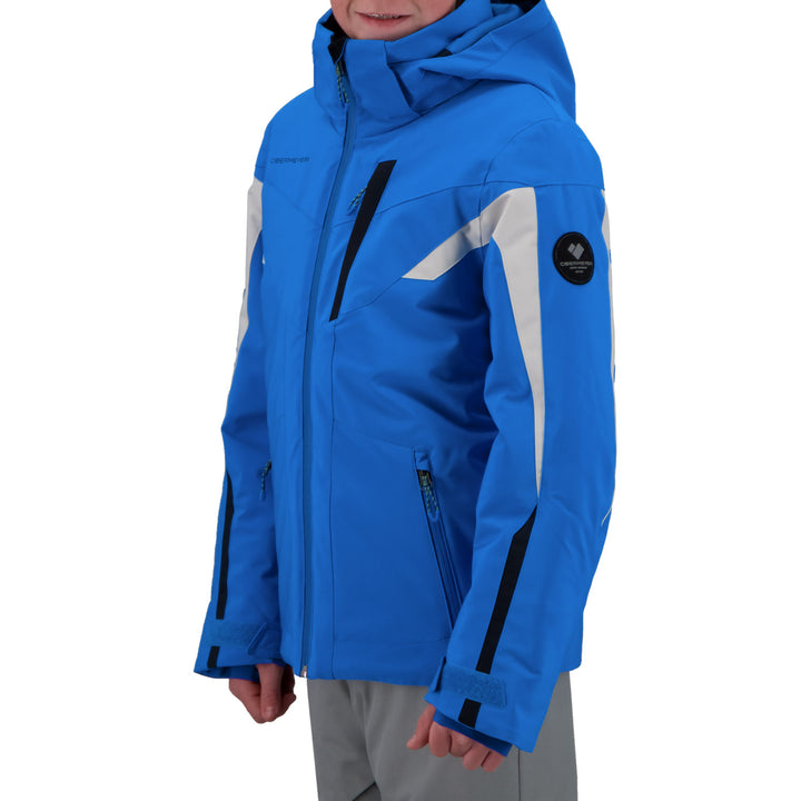 Obermeyer Mach 12 Jacket - Boys' Blue Vibes