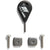 True Ames Longboard Screws & Fin Key Set 0