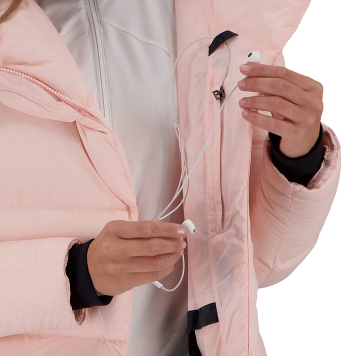 Obermeyer Calypso Down Jacket - Women's Pink Sand