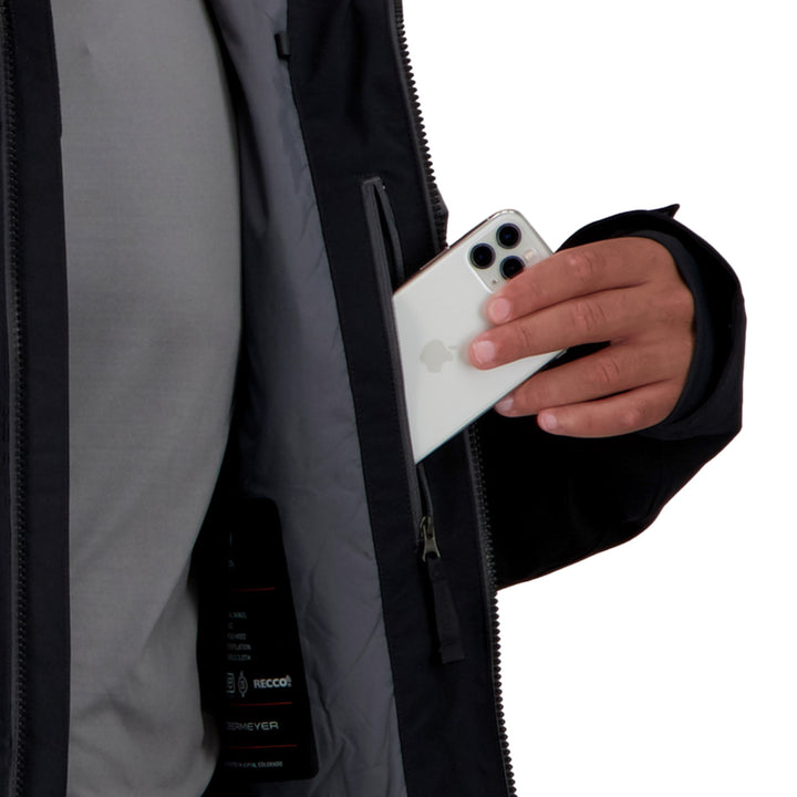 Obermeyer Charger Jacket - Men's Black