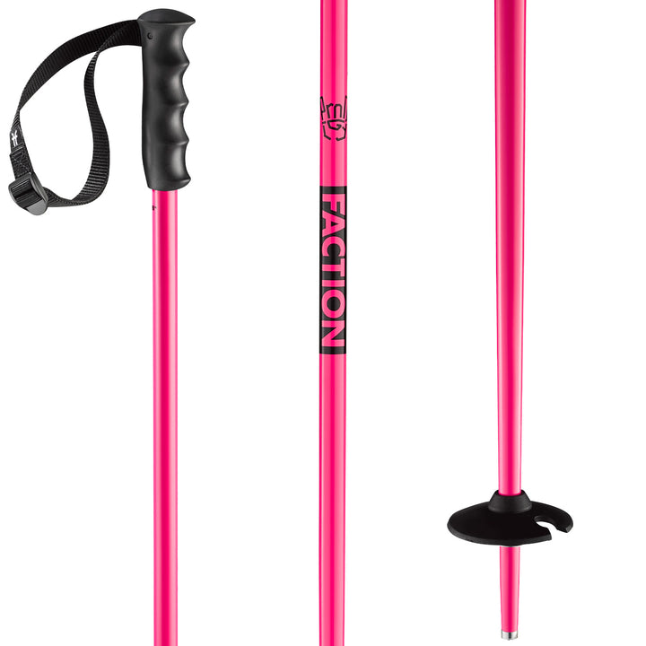 Faction Prodigy Ski Poles 2026 Pink