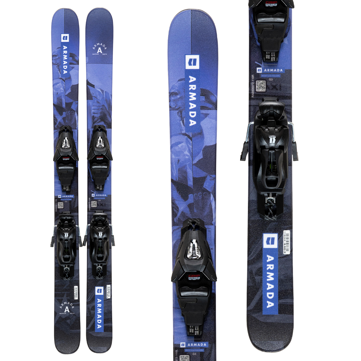 Armada Bantam R Skis + C5 Bindings - Toddler Boys' 2022