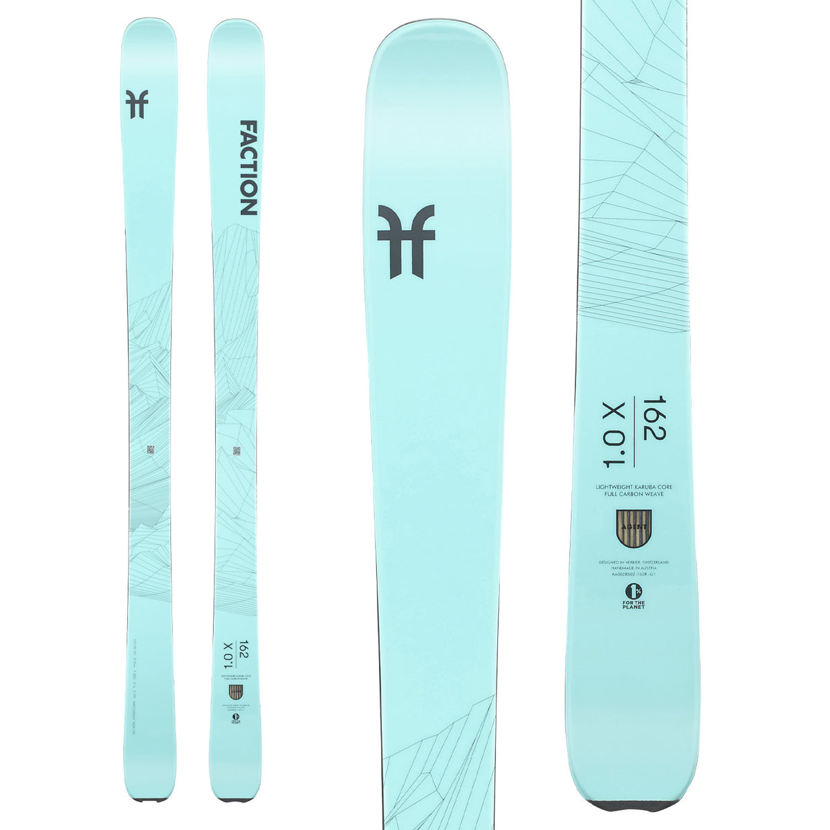 Faction Agent 1.0X Skis - Women's 2022
