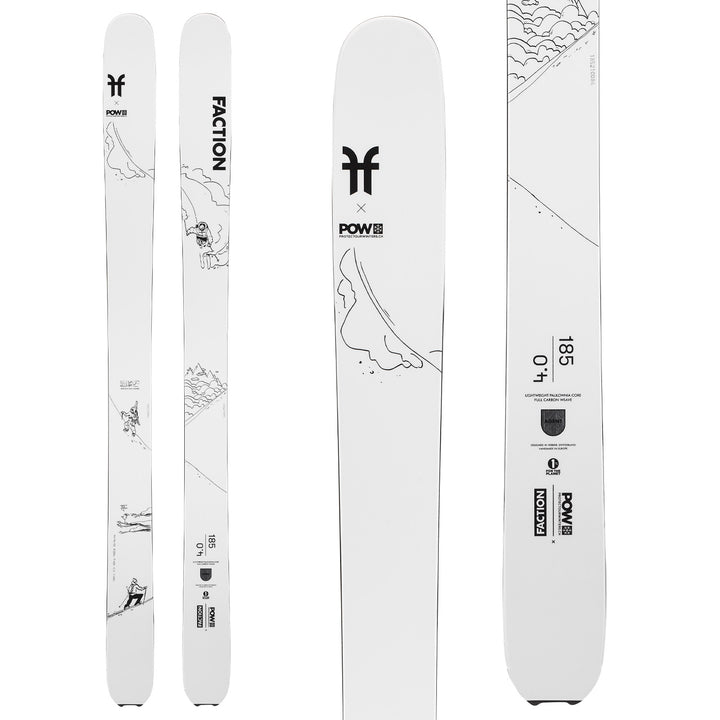 Faction Agent 4.0 x POW Collab Skis 2022