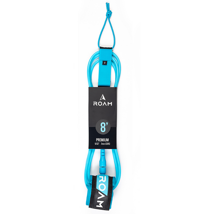Roam Premium 8' Leash Blue