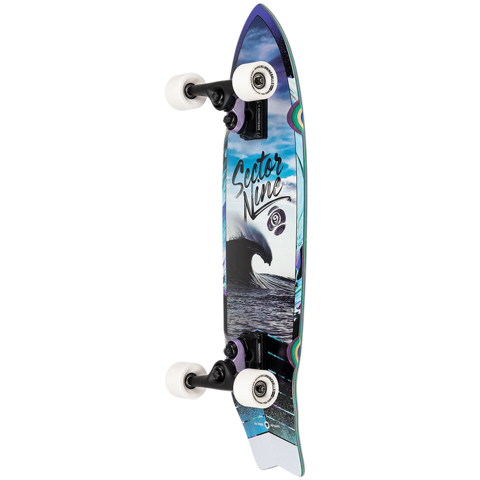 Sector 9 Wavepark Shadow Cruiser Skateboard Complete