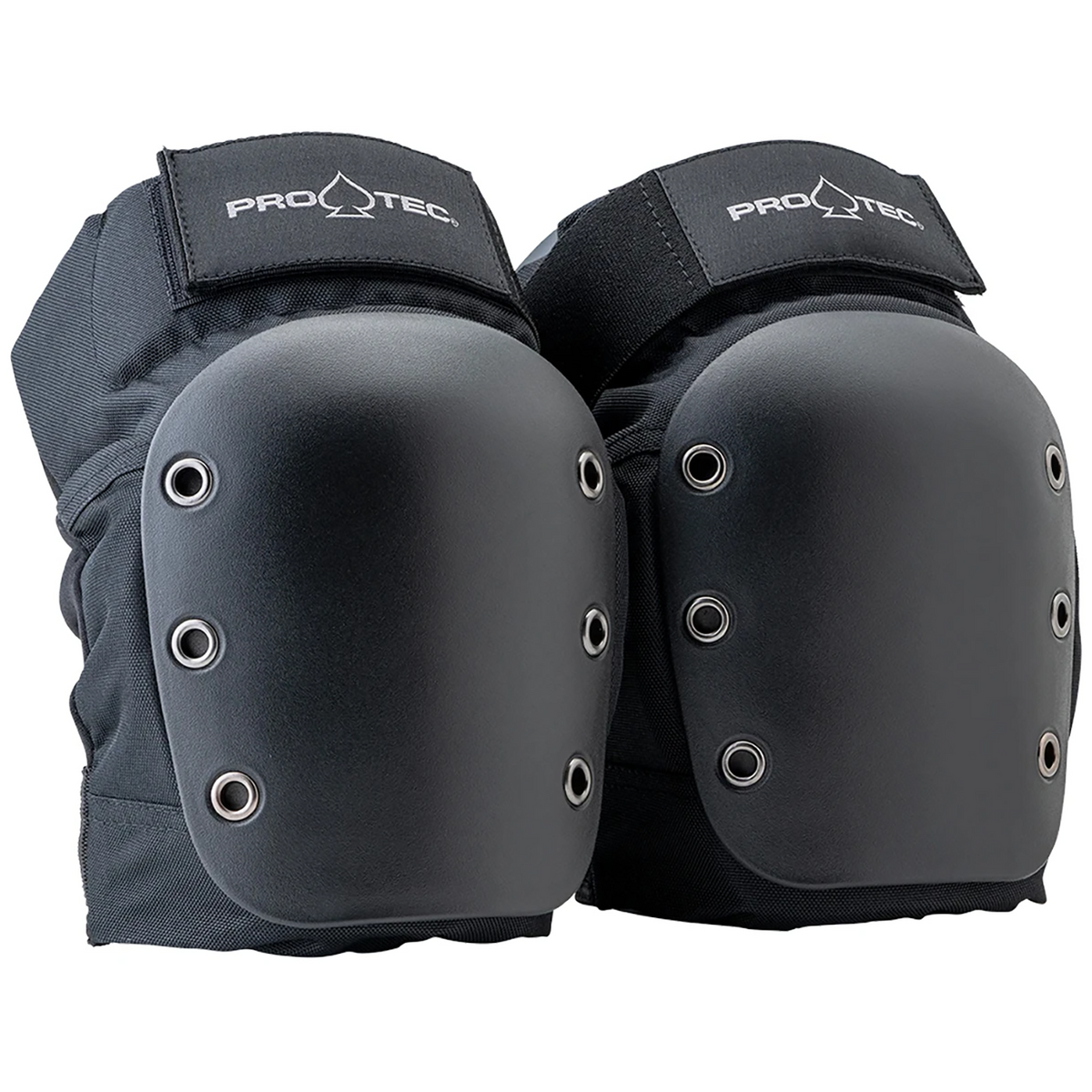 Pro-Tec Street Open Back Skateboard Knee Pads Black