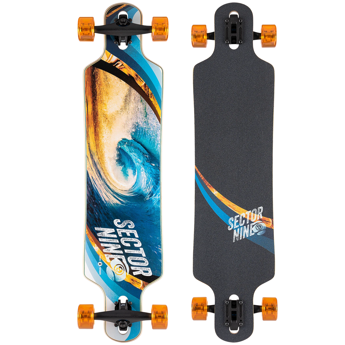 Sector 9 Meridian Swirl Longboard Complete