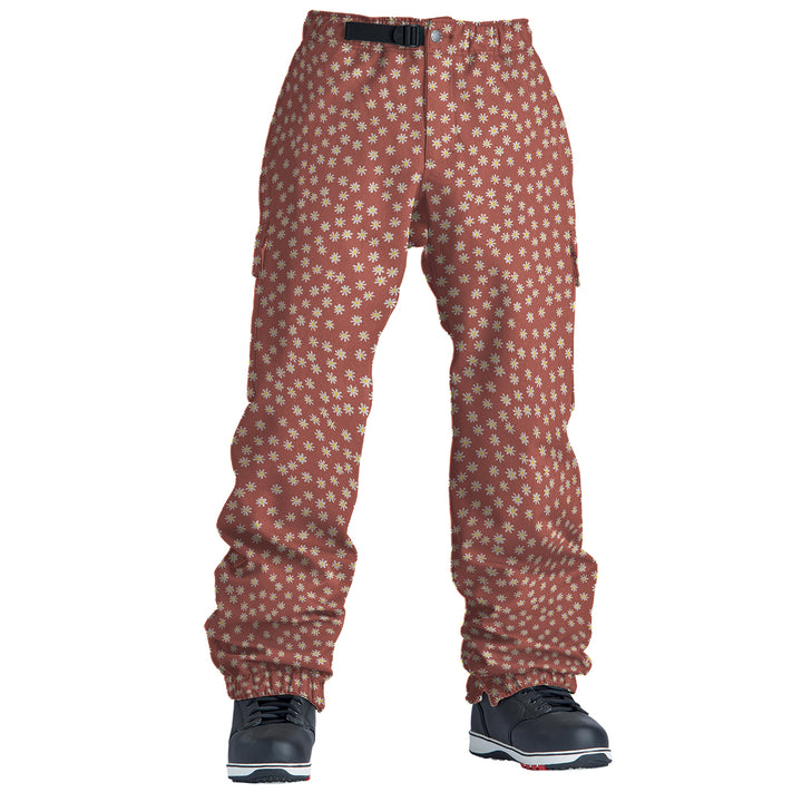 Airblaster Freedom Boss Pants - Unisex Rust Daisy