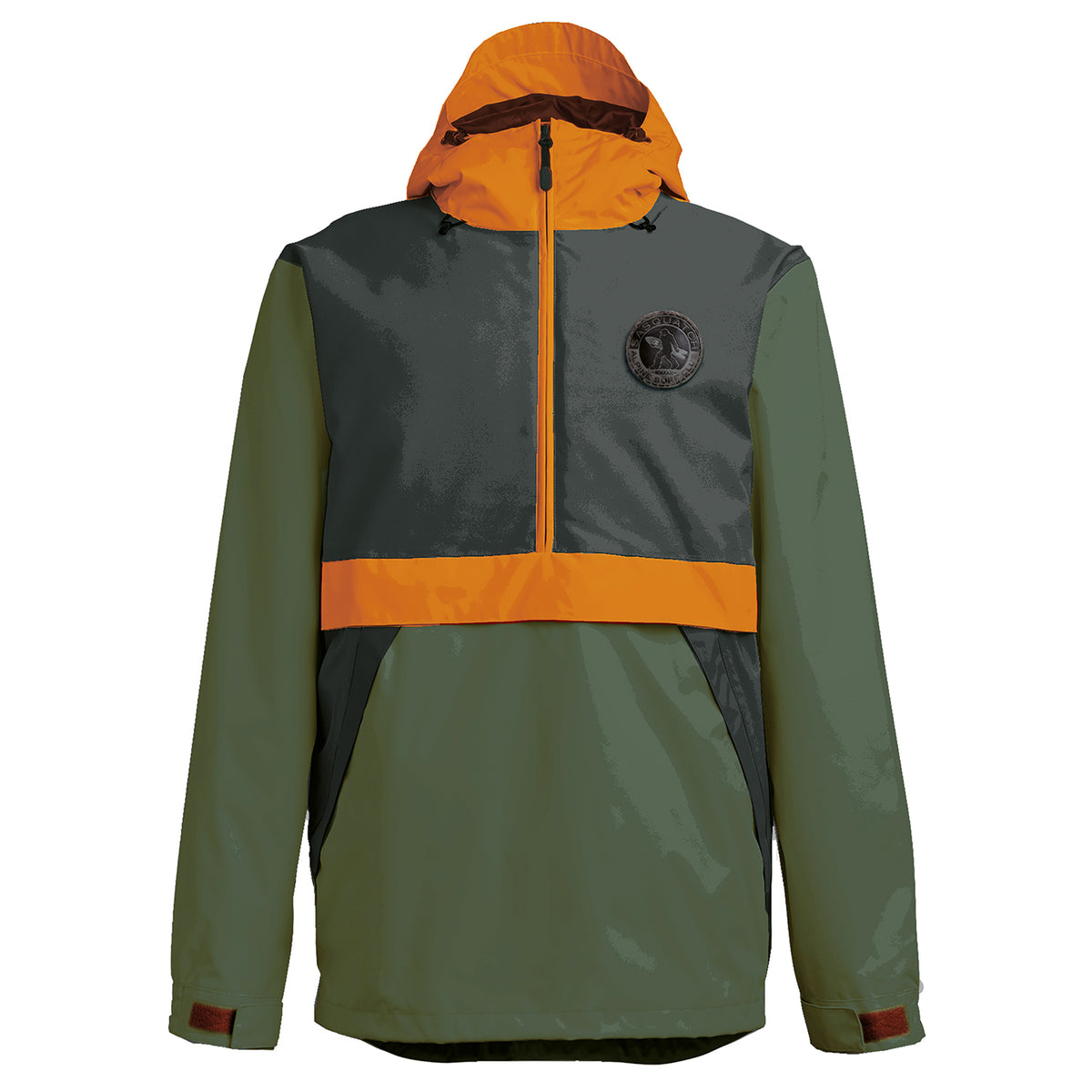 Airblaster Sasquatch Trenchover Jacket - Men's Spruce Oxide