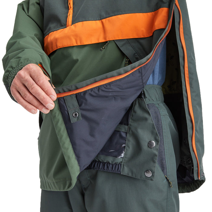Airblaster Sasquatch Trenchover Jacket - Men's Spruce Oxide