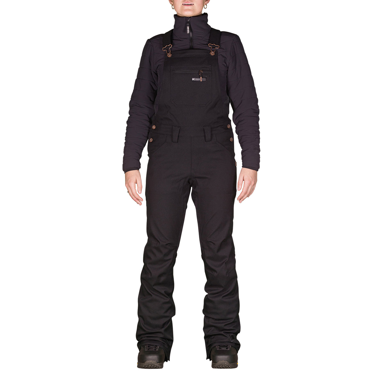 L1 Loretta Overall Bibs - Women's Black.