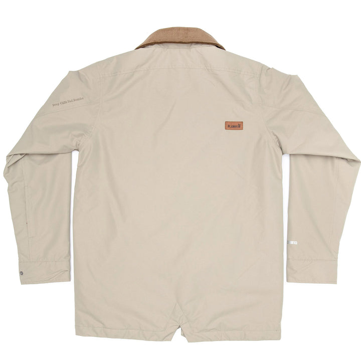 Planks Throw Down Collared Jacket - Men's Mushroom