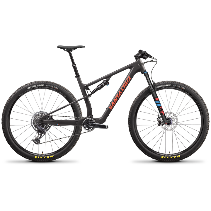 Santa Cruz Bicycles Blur C S TR Complete Mountain Bike 2022 Dark Matter