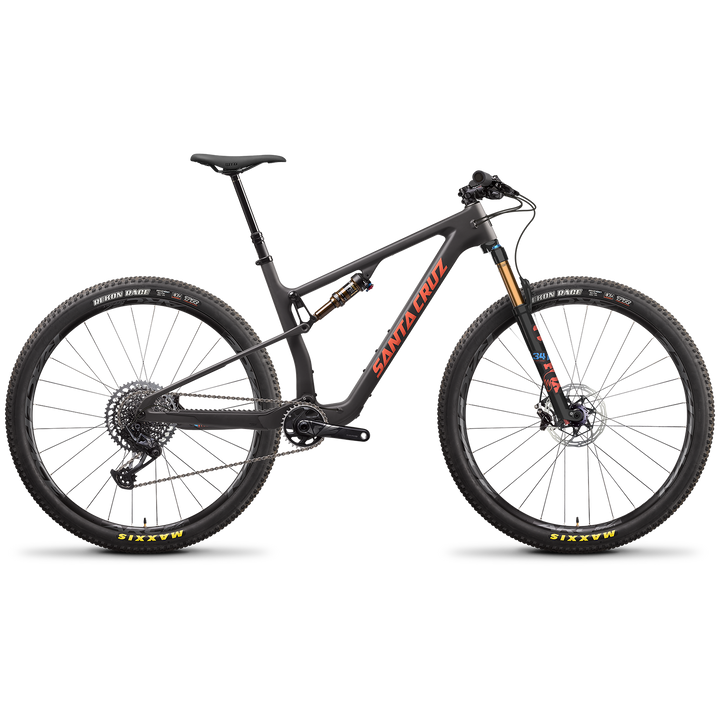 Santa Cruz Bicycles Blur CC X01 TR Complete Mountain Bike 2022 Dark Matter