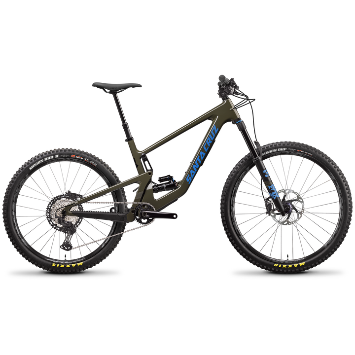 Santa Cruz Bicycles Bronson C XT Complete Mountain Bike 2022 Gloss Moss