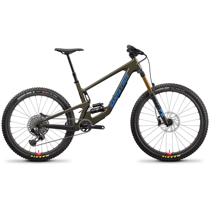Santa Cruz Bicycles Bronson CC X01 AXS Reserve Complete Mountain Bike 2022 Gloss Moss
