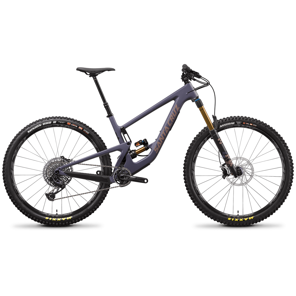 Santa Cruz Bicycles Megatower CC X01 Complete Mountain Bike 2022 Storm Grey