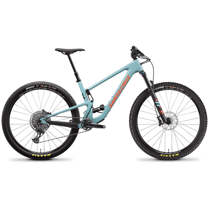 Santa Cruz Bicycles Tallboy C S Complete Mountain Bike 2022 Gloss Aqua