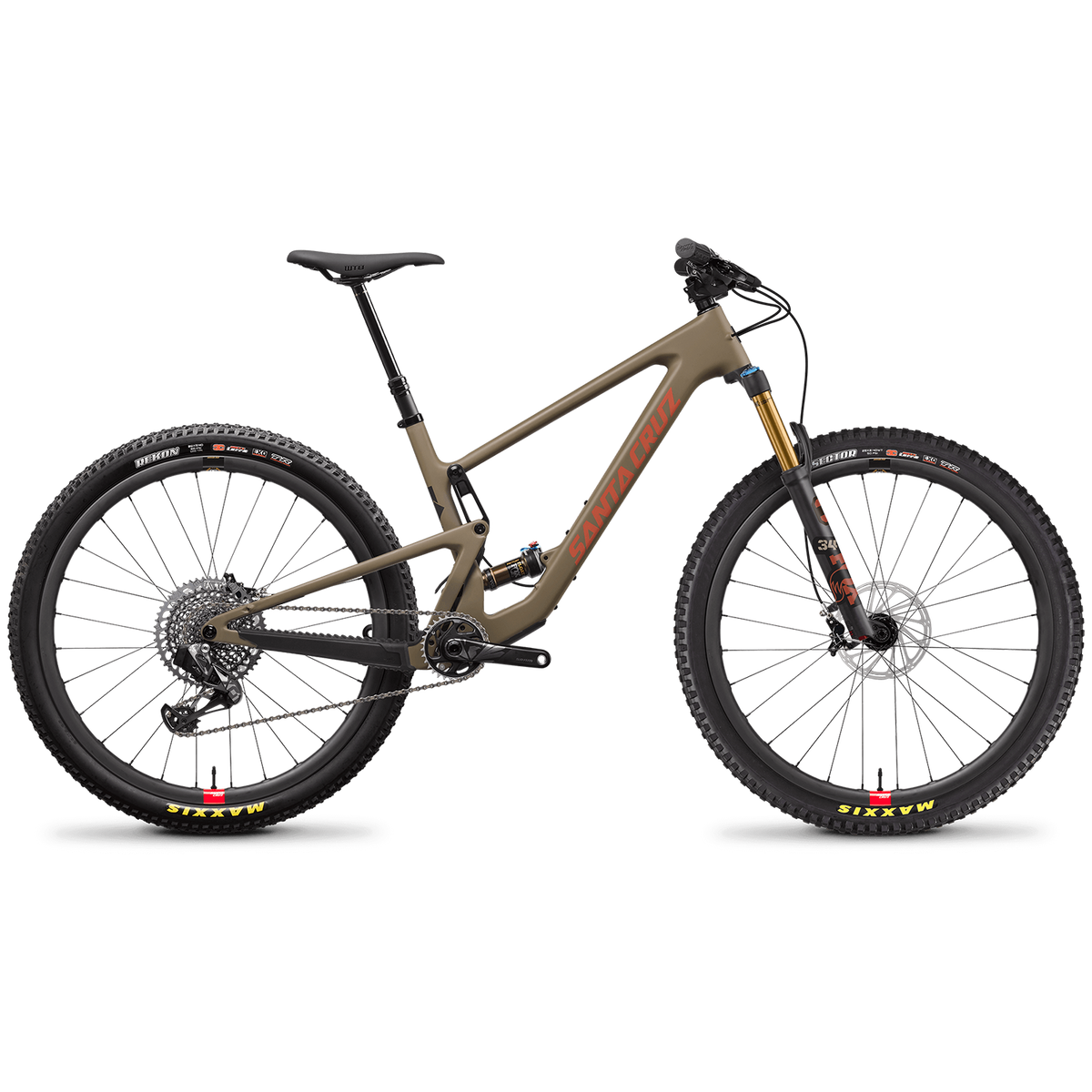 Santa Cruz Bicycles Tallboy CC X01 AXS Reserve Complete Mountain Bike 2022 Flatte Earth