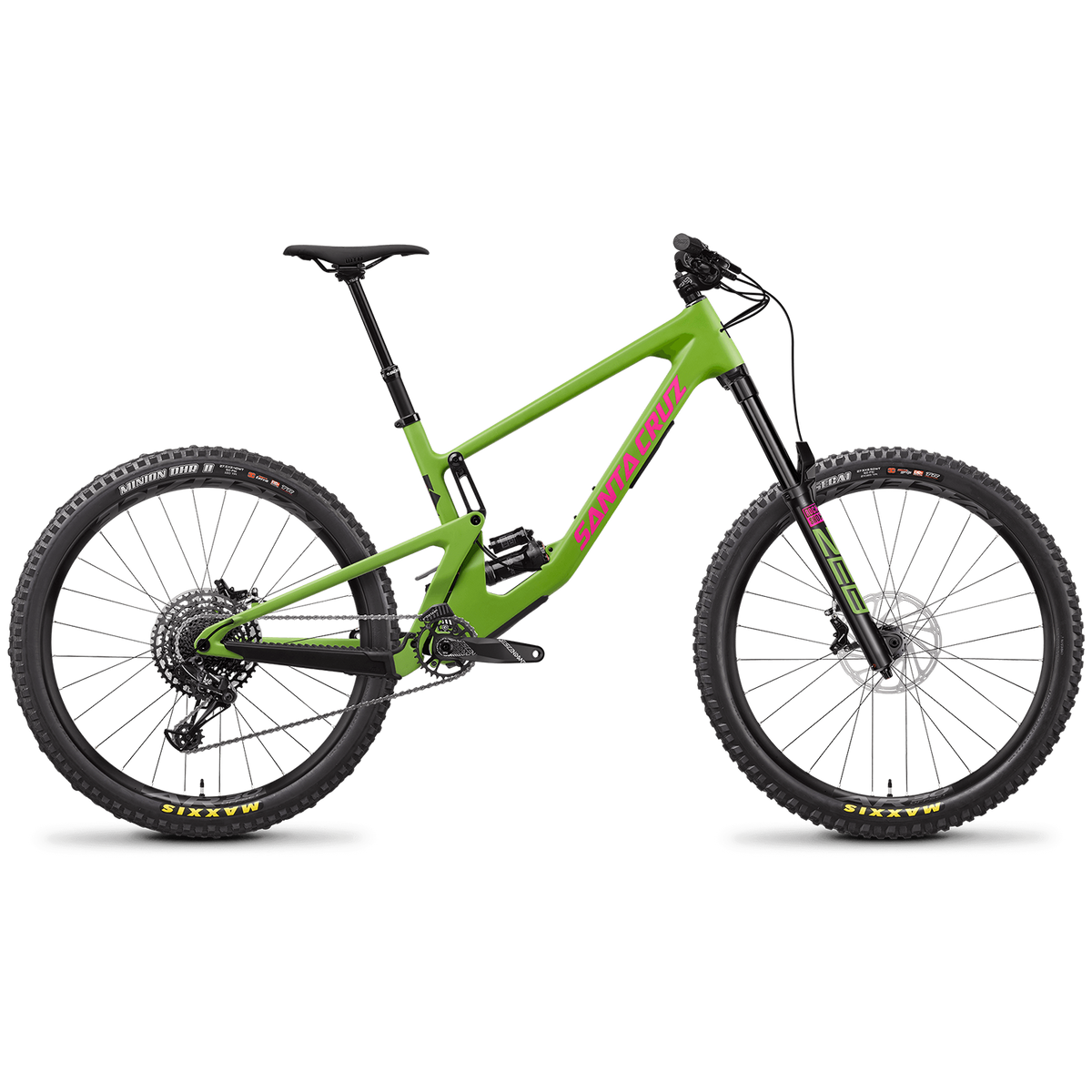 Santa Cruz Bicycles Nomad C R Complete Mountain Bike 2022 Adder Green