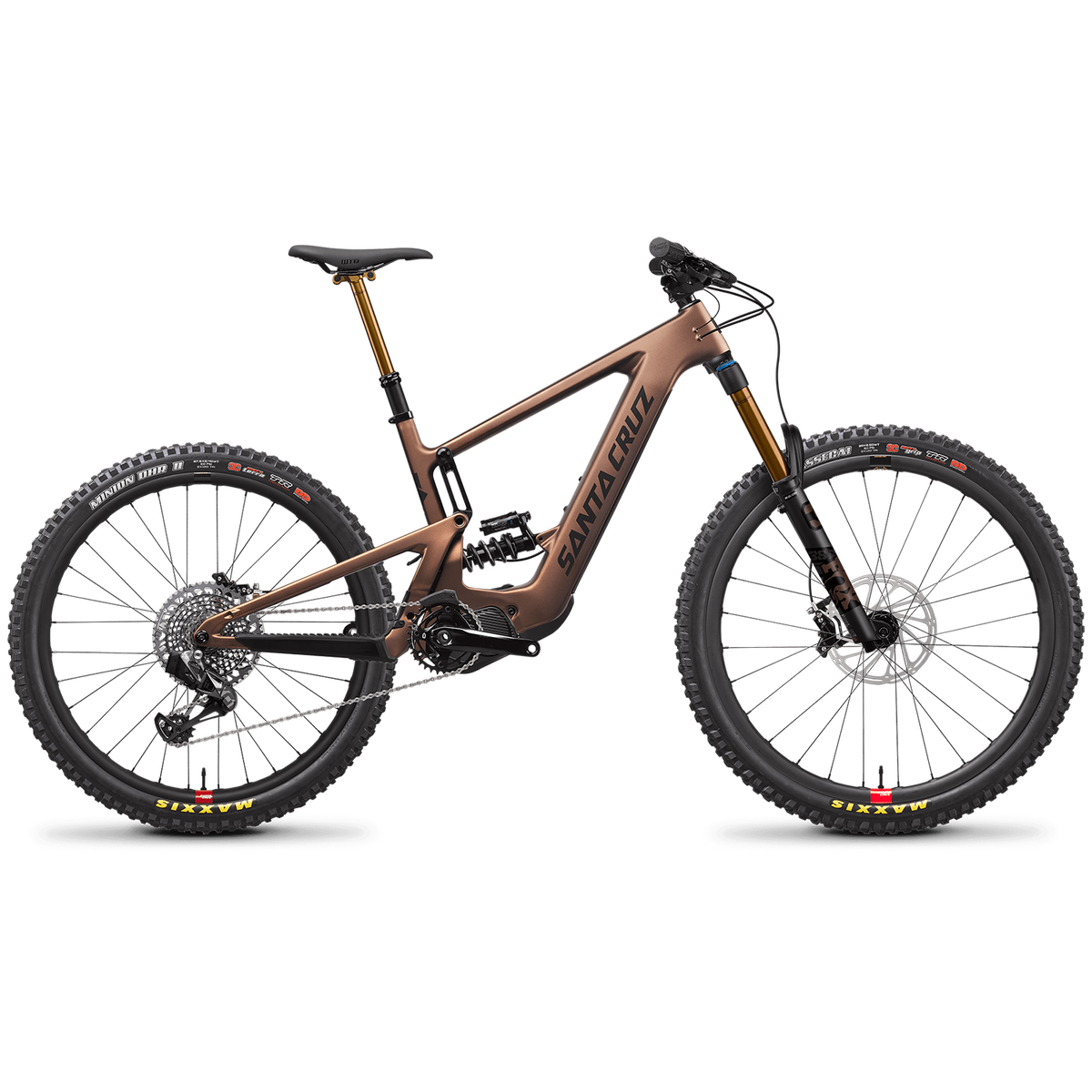 Santa Cruz Bicycles Bullit MX CC X01 AXS Coil Reserve E-Mountain Bike 2022 Matte Copper