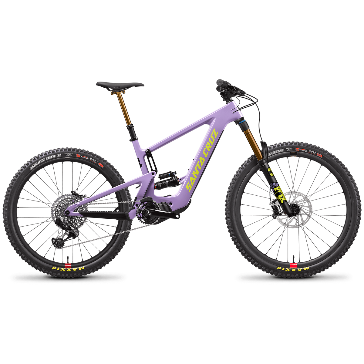 Santa Cruz Bicycles Bullit MX CC X01 AXS Reserve E-Mountain Bike 2022 Gloss Lavender