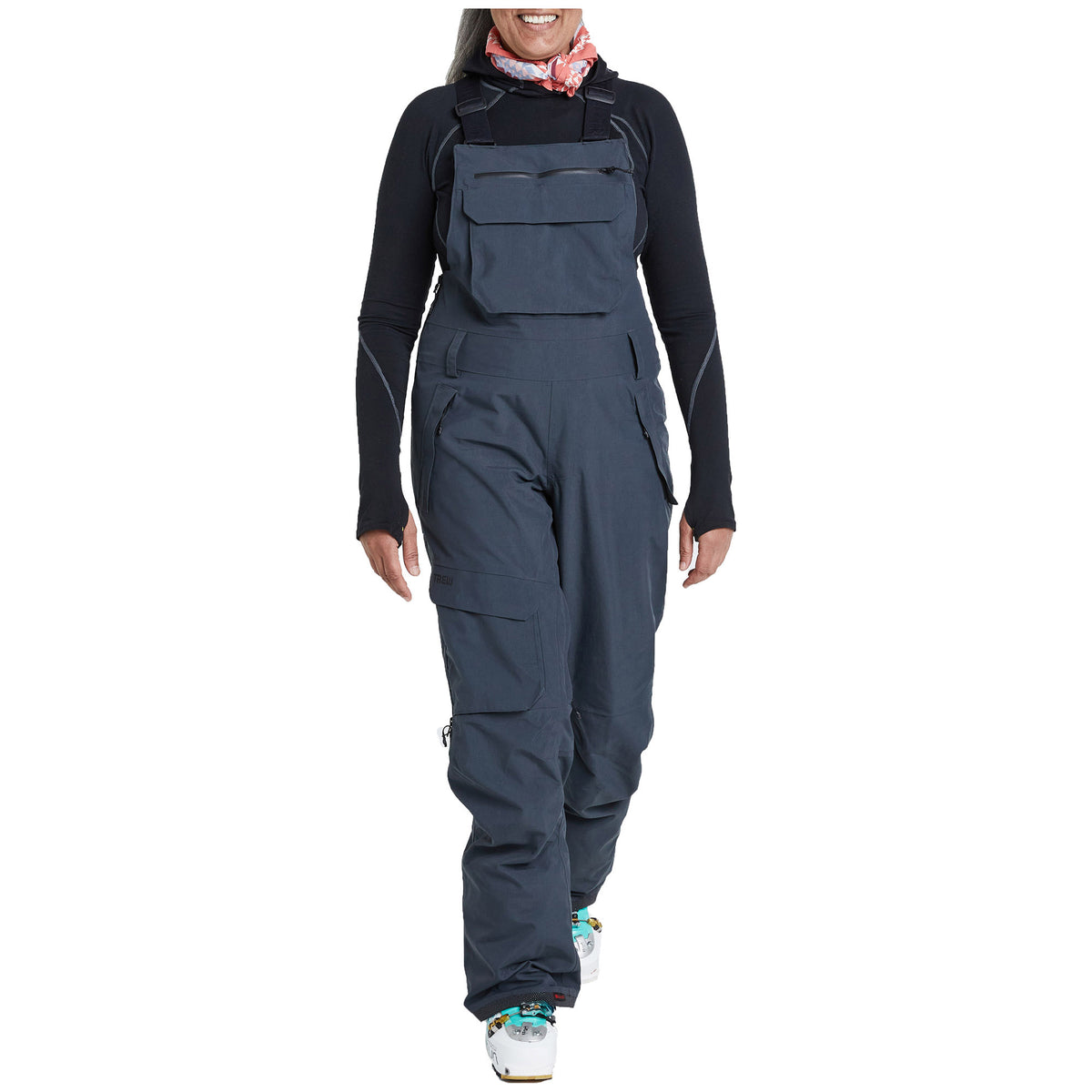 Trew Gear Astoria Bibs - Women's Black