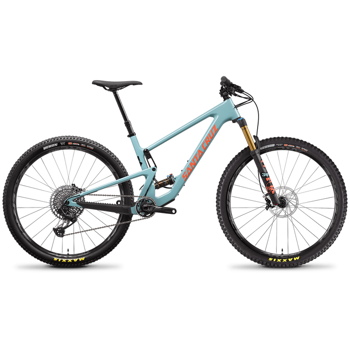 Santa Cruz Bicycles Tallboy CC X01 Complete Mountain Bike 2022 Gloss Aqua