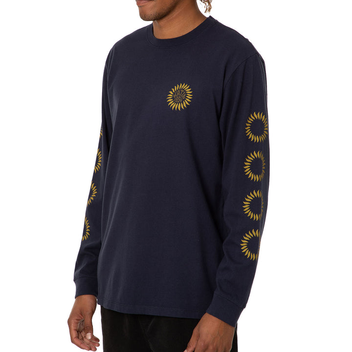 Katin Petals Long-Sleeve T-Shirt - Men's Navy