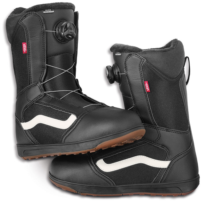 Vans Aura Linerless Snowboard Boots 2021 Black/Gum