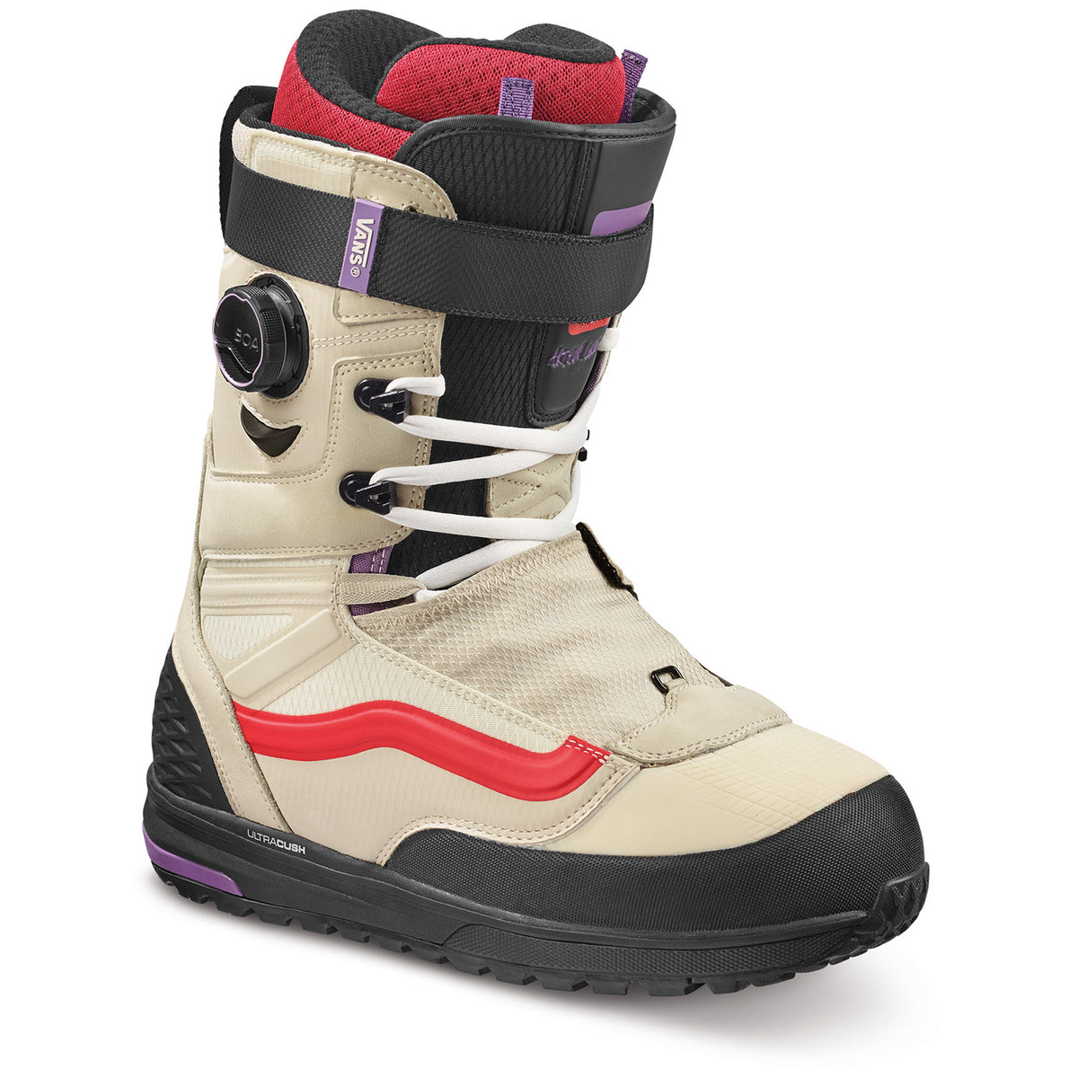 Vans Infuse Snowboard Boots 2022 (Arthur Longo) Marshmallow/Black