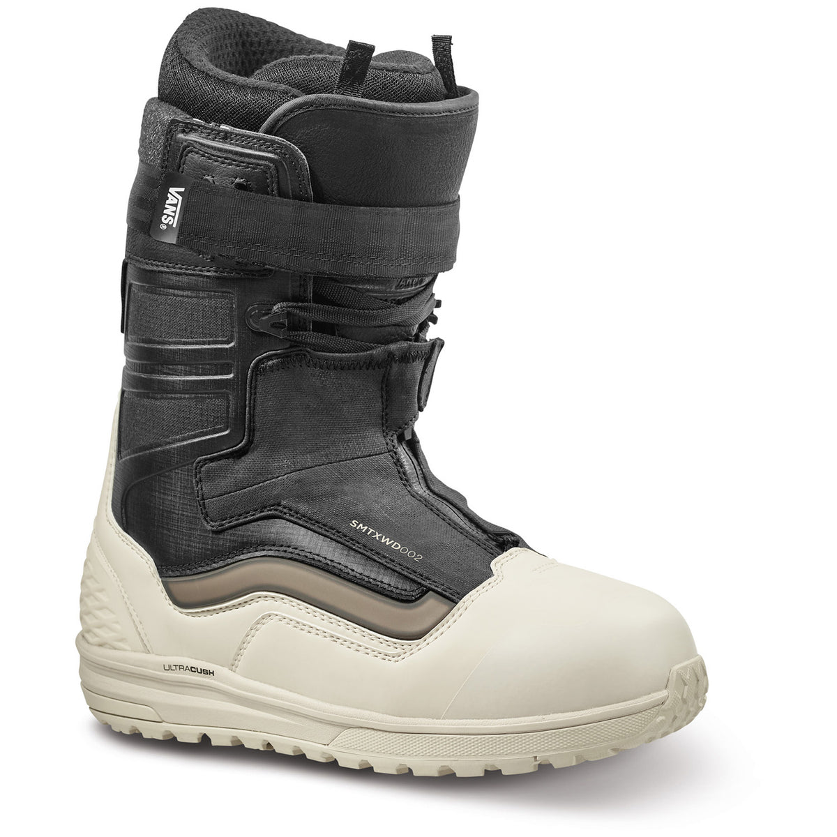 Vans Hi-Country & Hell-Bound Snowboard Boots 2022 (Sam Taxwood) Bone/Black