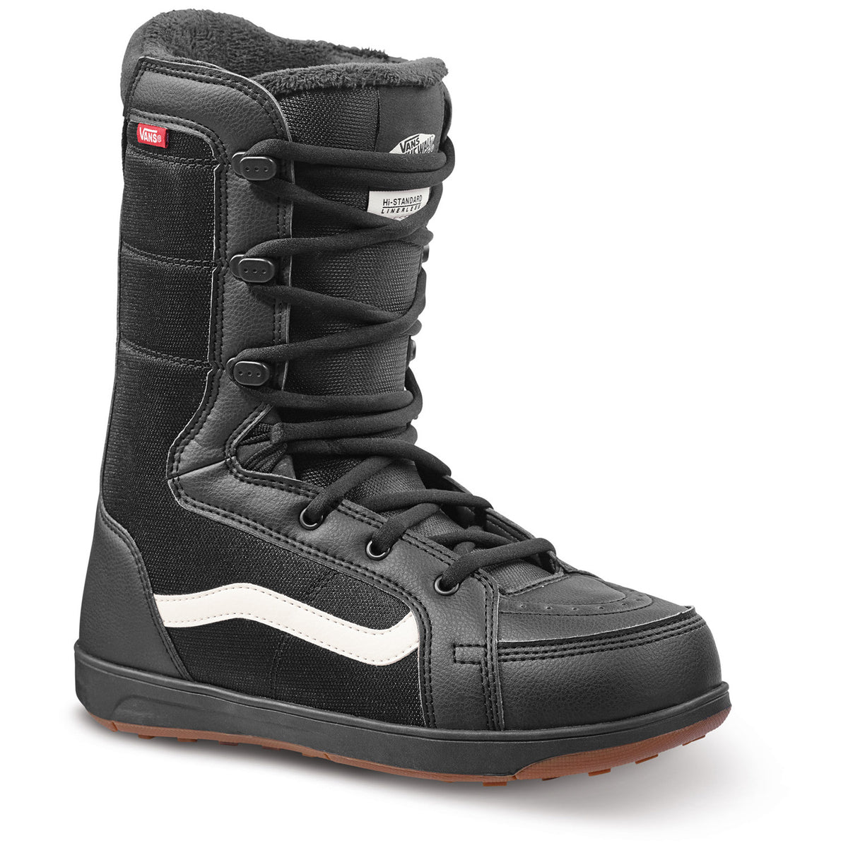 Vans Hi-Standard Linerless Snowboard Boots 2023 Black/Gum