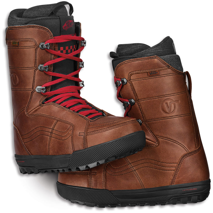 Vans Hi-Standard Pro Snowboard Boots 2022 Brown/Red