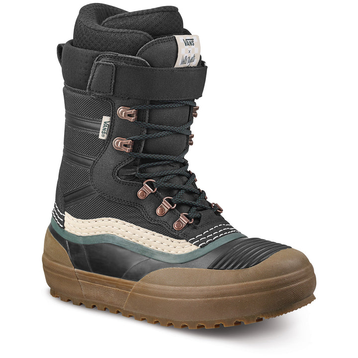 Vans Standard XF Snow MTE Pow Surfing Boots 2022 (Wolle Nyvelt) Black/Gum