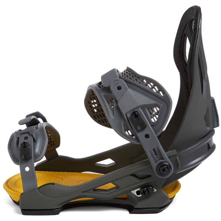 Arbor Hemlock LTD Snowboard Bindings 2022 Gray