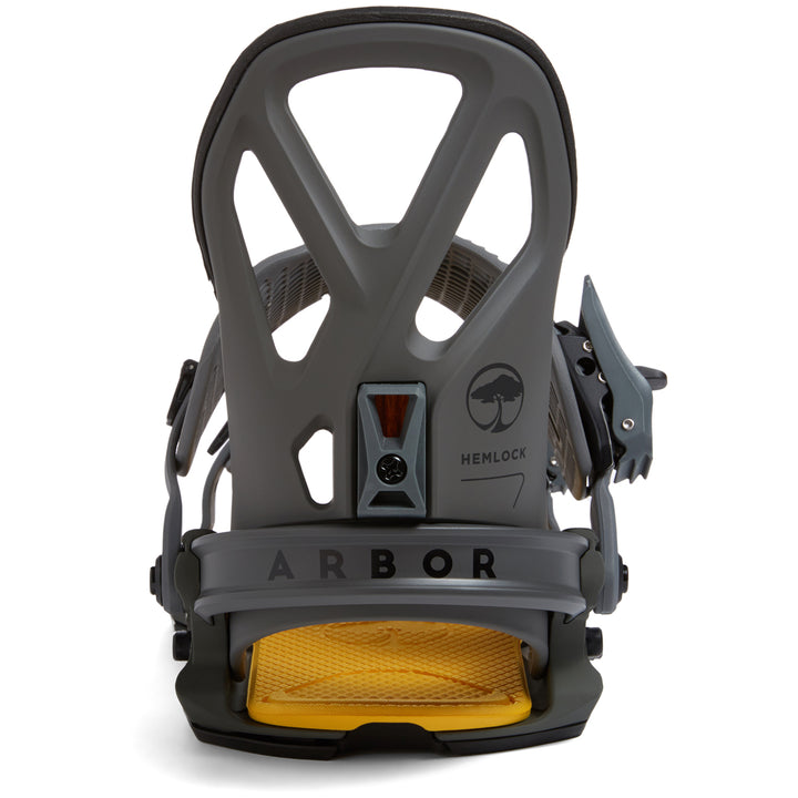 Arbor Hemlock LTD Snowboard Bindings 2022 Gray