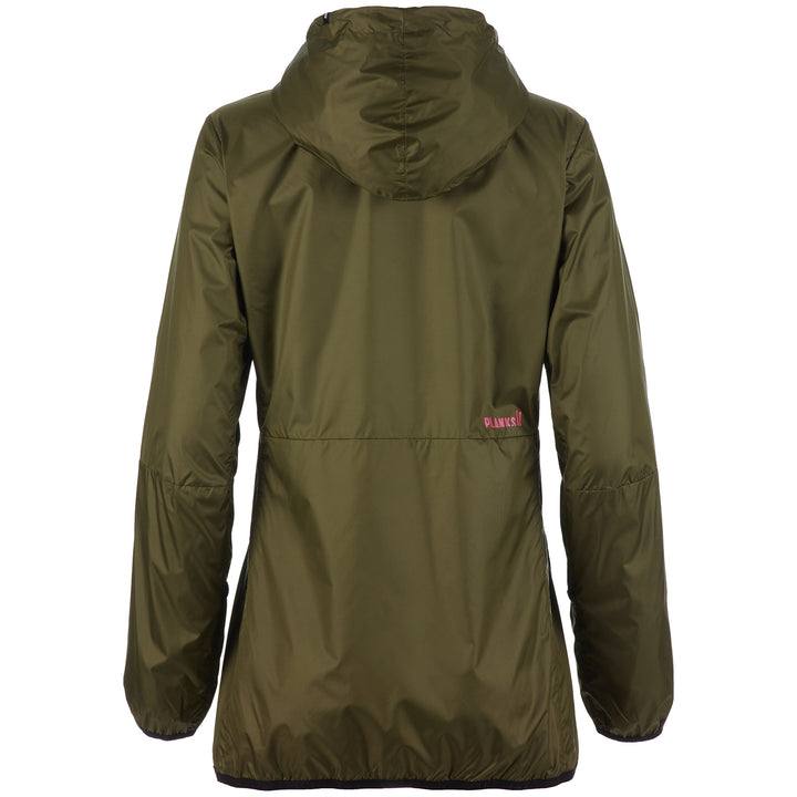 Planks Shredorak Packable Anorak Jacket - Women's Army Green