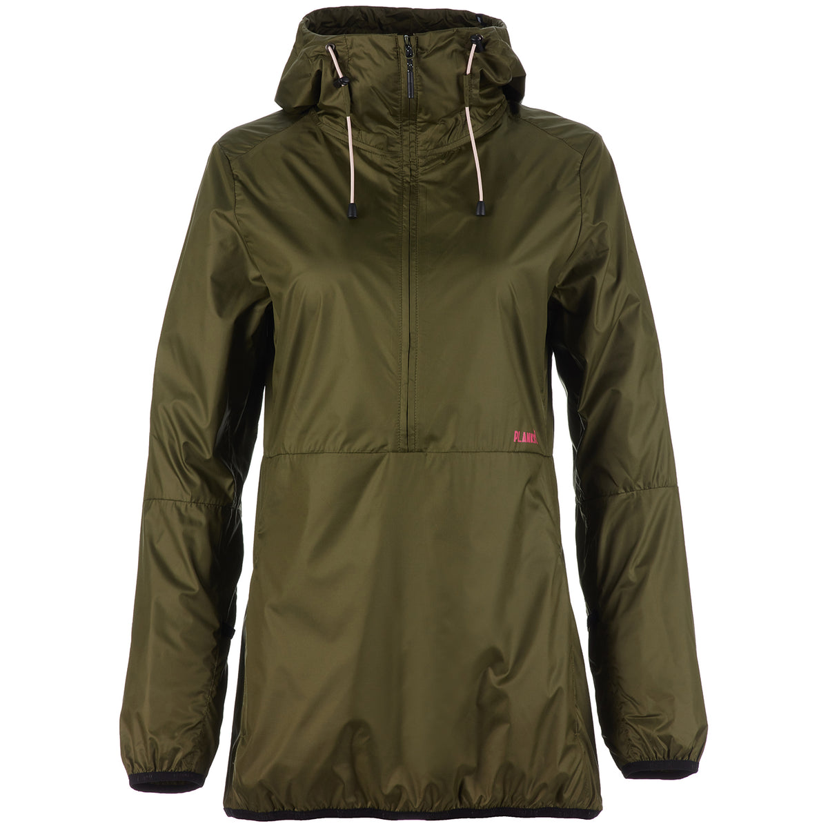 Planks Shredorak Packable Anorak Jacket - Women's Army Green