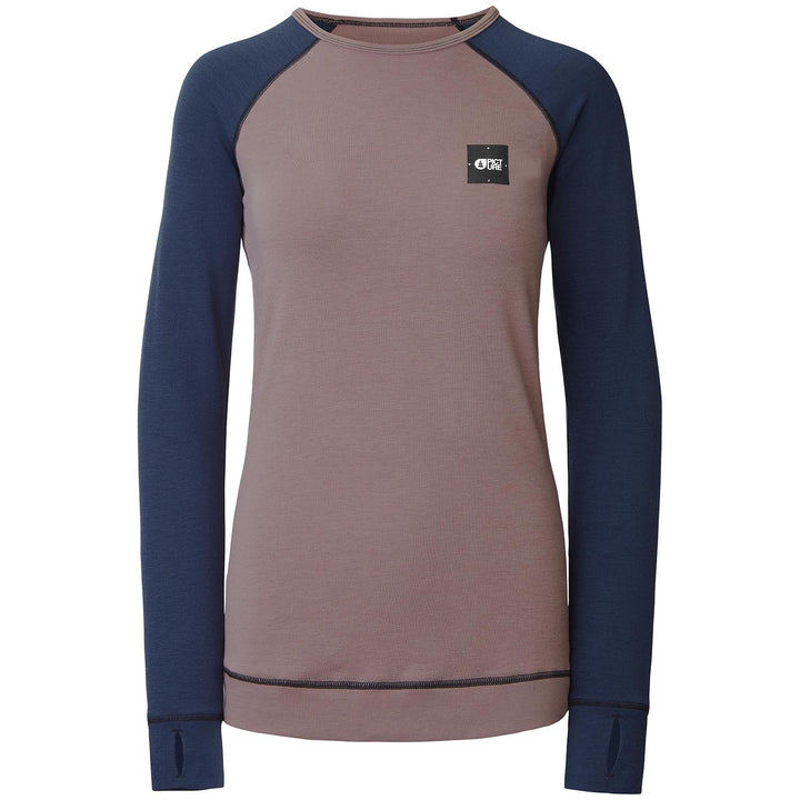 Picture Organic Milita Top - Women's Rose Taupe/Dark Blue