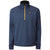Picture Organic Bake Grid 1/4 Zip Fleece - Men's Dark Blue