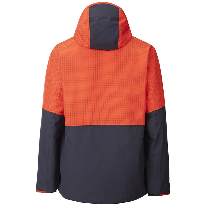 Picture Organic Stone Jacket - Men's Orange Ripstop/Dark Blue