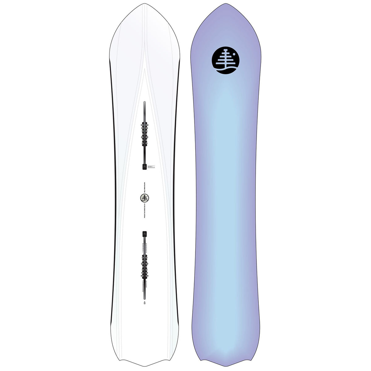 Burton Family Tree 3D Double Dog Snowboard 2023