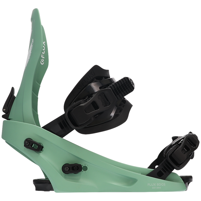 Flux XF Snowboard Bindings 2021 Team Green