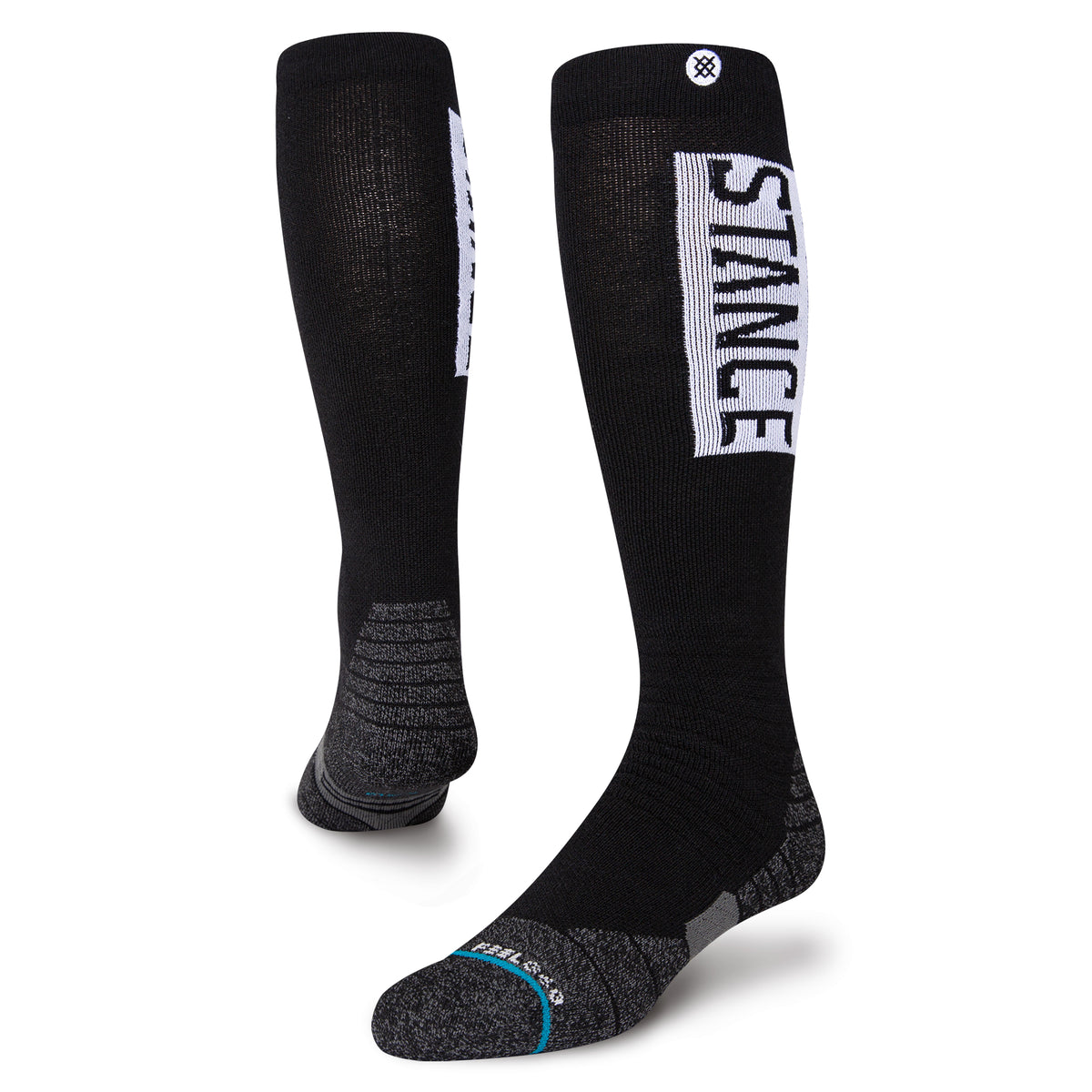 Stance OG Wool 2 Snow Socks Black