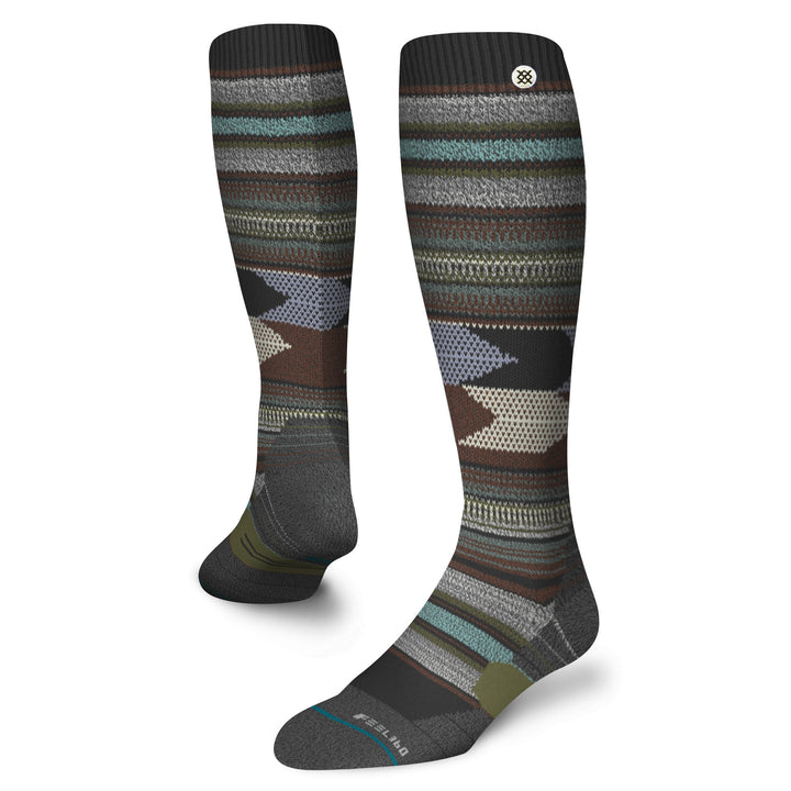 Stance Forest Cover Snow Socks Black