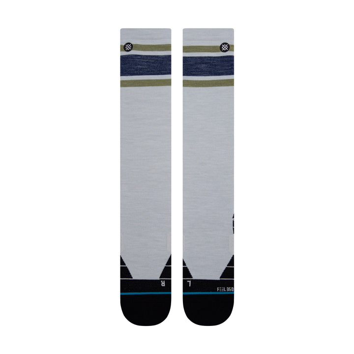 Stance Boyd Wool Ultra Snow Socks Heather Grey