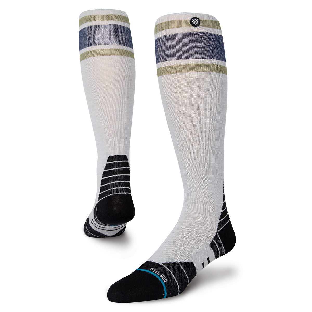 Stance Boyd Wool Ultra Snow Socks Heather Grey